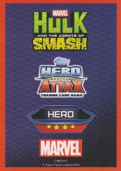2014 Topps Marvel Hero Attax Series 3 #24 Hulk & Red Hulk Back
