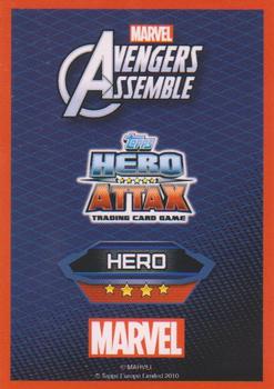 2014 Topps Marvel Hero Attax Series 3 #51 Captain America Back