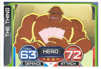 2014 Topps Marvel Hero Attax Series 3 #79 The Thing Front