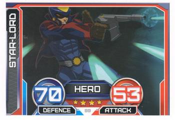 2014 Topps Marvel Hero Attax Series 3 #99 Star-Lord Front