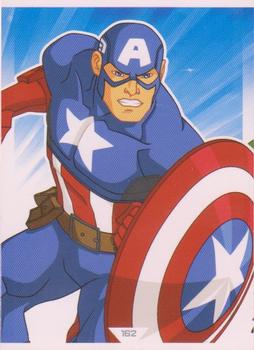 2014 Topps Marvel Hero Attax Series 3 #162 Captain America Front