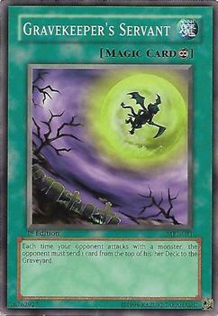 2002 Yu-Gi-Oh! Magic Ruler North American English 1st Edition  #MRL-031 Gravekeeper's Servant Front