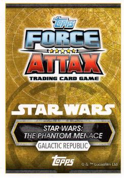 2017 Topps Star Wars Force Attax Universe #6 Naboo Pilot Back
