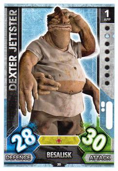 2017 Topps Star Wars Force Attax Universe #30 Dexter Jettster Front