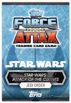 2017 Topps Star Wars Force Attax Universe #37 Yoda Back