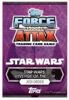 2017 Topps Star Wars Force Attax Universe #61 Yoda Back