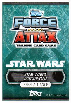 2017 Topps Star Wars Force Attax Universe #75 Bistan Back