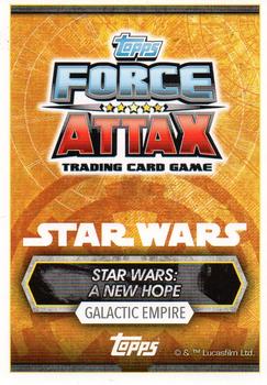 2017 Topps Star Wars Force Attax Universe #109 Grand Moff Tarkin Back
