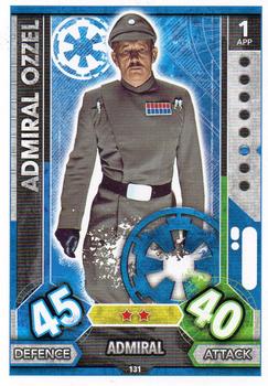 2017 Topps Star Wars Force Attax Universe #131 Admiral Ozzel Front