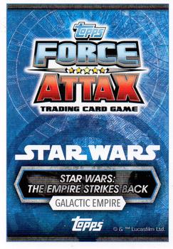 2017 Topps Star Wars Force Attax Universe #132 Admiral Piett Back