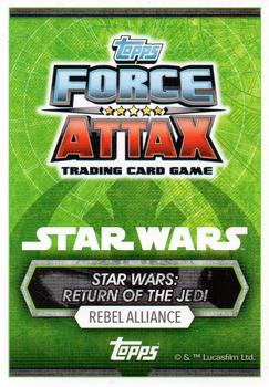 2017 Topps Star Wars Force Attax Universe #154 R2-D2 Back
