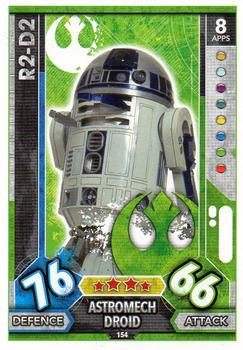 2017 Topps Star Wars Force Attax Universe #154 R2-D2 Front