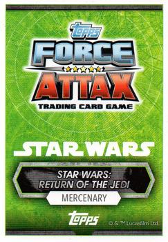 2017 Topps Star Wars Force Attax Universe #250 Max Rebo Back