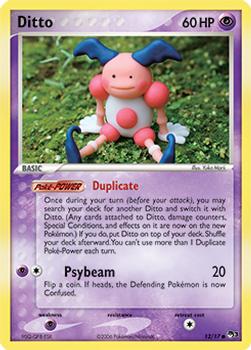 2006 Pokemon POP Series 3 #12/17 Ditto (Mr. Mime) Front