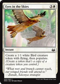 2017 Magic the Gathering Modern Masters 2017 #5 Eyes in the Skies Front