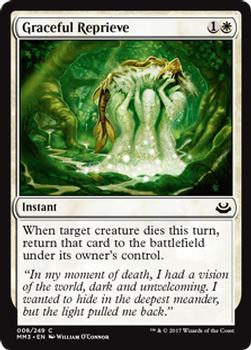 2017 Magic the Gathering Modern Masters 2017 #8 Graceful Reprieve Front