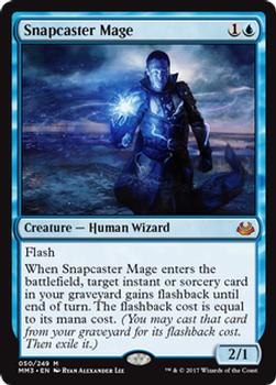 2017 Magic the Gathering Modern Masters 2017 #50 Snapcaster Mage Front