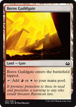 2017 Magic the Gathering Modern Masters 2017 #231 Boros Guildgate Front