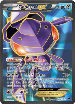 2016 Pokemon XY Fates Collide #120/124 Genesect EX Front