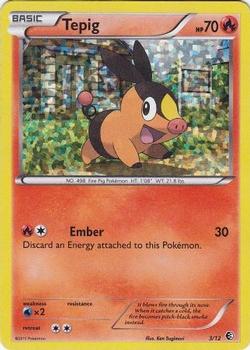 2011 Pokemon McDonald's Collection #3 Tepig Front