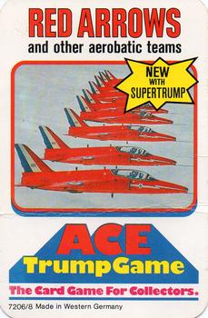 1970-79 Ace Trumps Red Arrows and Other Aerobatic Teams #NNO Title Card Front