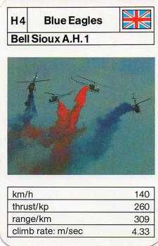 1970-79 Ace Trumps Red Arrows and Other Aerobatic Teams #H4 Bell Sioux A.H.4 Front