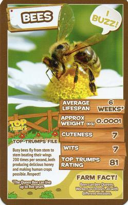 2016 Top Trumps Farm Animals #NNO Bees Front