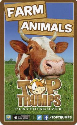 2016 Top Trumps Farm Animals #NNO Bulls Back