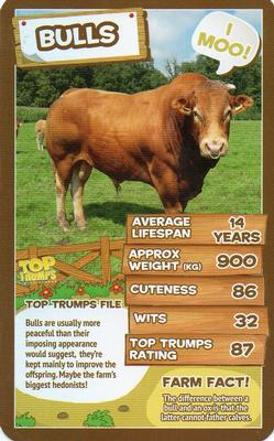 2016 Top Trumps Farm Animals #NNO Bulls Front