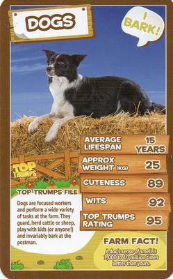 2016 Top Trumps Farm Animals #NNO Dogs Front