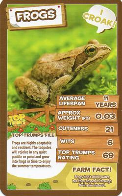 2016 Top Trumps Farm Animals #NNO Frogs Front