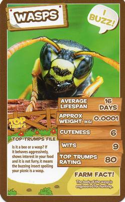 2016 Top Trumps Farm Animals #NNO Wasps Front