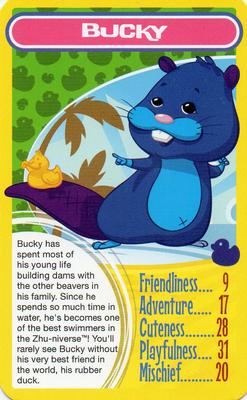 2011 Top Trumps Specials Zhu Zhu Pets #NNO Bucky Front