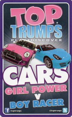 2014 Top Trumps Cars Girl Power V Boy Racer #NNO Audi A3 Cabriolet Back