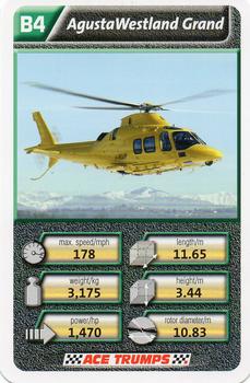 2010 Ace Trumps Helicopters #B4 Agusta Westland Grand Front