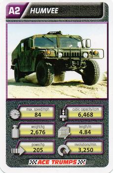 2010 Ace Trumps Off Roaders #A2 HUMVEE Front