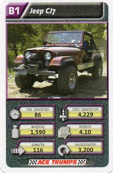 2010 Ace Trumps Off Roaders #B1 Jeep CJ7 Front