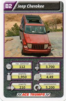 2010 Ace Trumps Off Roaders #B2 Jeep Cherokee Front