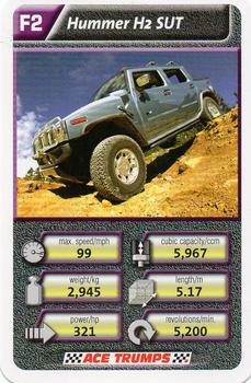 2010 Ace Trumps Off Roaders #F2 Hummer H2 SUT Front