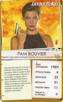 2013 Top Trumps Limited Editions 007 Bond Girls #NNO Pam Bouvier Front