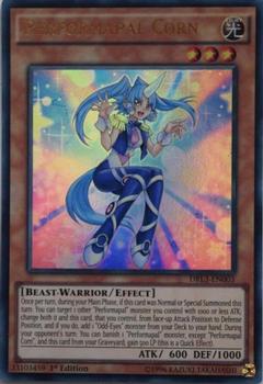 2016 Yu-Gi-Oh! Legends of the Dragon: Unleashed English 1st Edition #DRL3-EN003 Performapal Corn Front