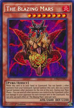 2016 Yu-Gi-Oh! Legends of the Dragon: Unleashed English 1st Edition #DRL3-EN007 The Blazing Mars Front