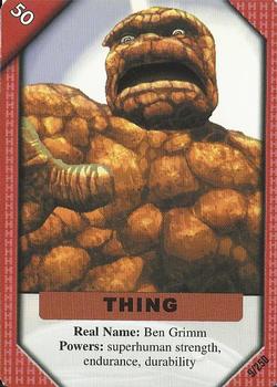 2001 Marvel Recharge CCG - Inaugural Edition #9 Thing Front
