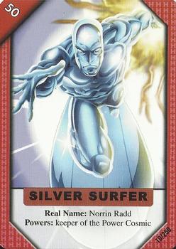 2001 Marvel Recharge CCG - Inaugural Edition #10 Silver Surfer Front