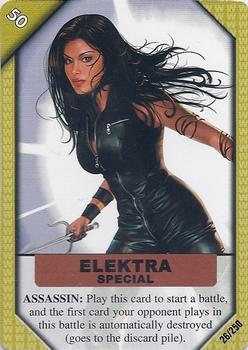 2001 Marvel Recharge CCG - Inaugural Edition #26 Elektra Special: Assassin Front