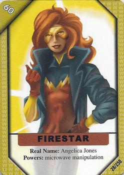 2001 Marvel Recharge CCG - Inaugural Edition #28 Firestar Front