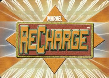 2001 Marvel Recharge CCG - Inaugural Edition #30 Crystal Back