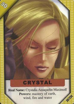 2001 Marvel Recharge CCG - Inaugural Edition #30 Crystal Front