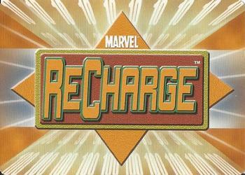 2001 Marvel Recharge CCG - Inaugural Edition #35 Angel Back
