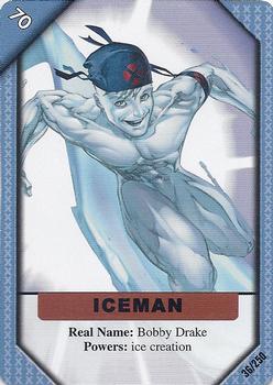 2001 Marvel Recharge CCG - Inaugural Edition #36 Iceman Front